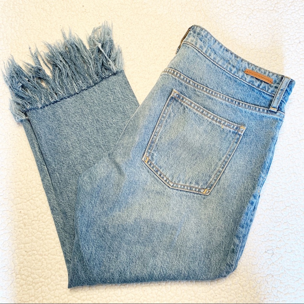 Anthropologie Fringe Petite Jeans - Picture 2 of 6